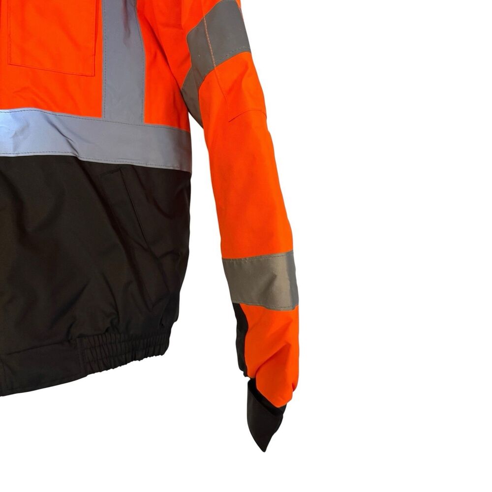 Ergodyne Men’s Work Jacket Gear “GloWear” Men’s Safety Jacket Hooded Size S - Picture 4 of 12